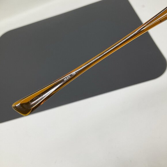 Oakley CONDUCT Polished Amber 05-270 Rimless Scratched Lens
